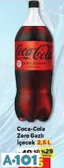 COCA-COLA ZERO GAZLI İÇECEK 2,5 L